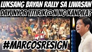 LUKSANG RALLY SA LIWASANG BONIFACIO [upl. by Adnilemreh]