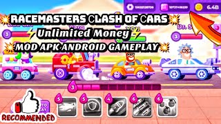 Racemasters Clash of Cars Mod Apk Unlimited Money 2022 Android Gameplay [upl. by Mcclenon]