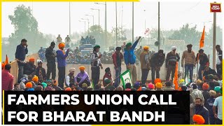 Farmers Protest Bharat Bandh Today As Farmers Protest Enters Day 4 Heavy Security On Borders [upl. by Lesko]