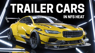 NFS Heat  All Trailer Cars [upl. by Ik]