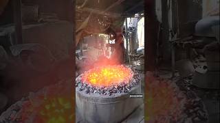 Aluminium ki kadhai kaise banti hai making pan shorts [upl. by Laband987]