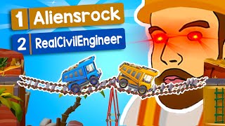 Taking REVENGE on Real Civil Engineer  Poly Bridge 3 [upl. by Domash]