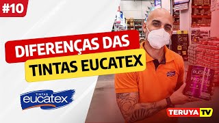 Tintas Eucatex Conheça as suas principais diferenças e Aplicações  TeruyaTV 10 [upl. by Nolram]