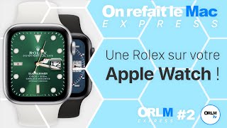 Clockology  des cadrans personnalisés pour votre Apple Watch   ORLMExpress 2 [upl. by Nnaeed]