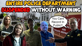 ENTIRE POLICE DEPARTMENT SUSPENDED And Of Course Its WITH PAY First Audit Since Being Released [upl. by Cary56]