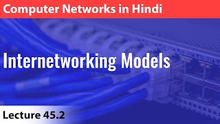 Lecture 452 Internetworking Models  Computer Networks [upl. by Ecar183]