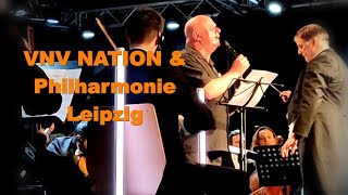 VNV NATION amp Philharmonie Leipzig 352024 🟠 snippets [upl. by Helfant703]