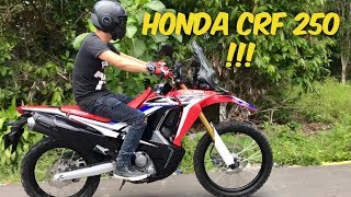 TEST RIDE HONDA CRF 250 RALLY  MOTOR 70 JUTA [upl. by Idieh]