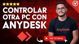 CÓMO USAR ANYDESK para Controlar otra PC  💻​​ Acceso Remoto a otra PC ​​💻​​​ [upl. by Ecadnarb]