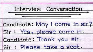 Job Interview Conversation In English  Job Interview Questions And Answers  Study Koro [upl. by Idalina]