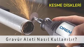 Gravür Aleti Dersleri 2 Kesme Diskleri Nasıl Kullanılır ve Disk Tipleri [upl. by Myer]