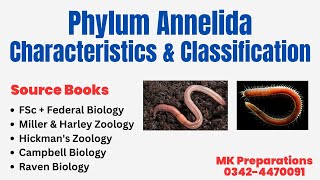 Phylum ANNELIDA Characteristics Phylogeny amp Classification Complete Chapter  Kingdom Animalia [upl. by Sirotek900]