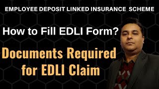 EDLI Claim Process  How to Fill EDLI Form  Documents Required for EDLI Claim in Hindi [upl. by Allyson]