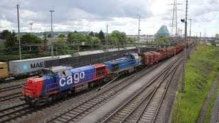 Internationaler Verkehr  Dauerbetrieb in Basel [upl. by Ecinnaj]