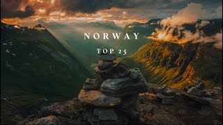 Top 25 Must Visit Places in Norway Travel Guide [upl. by Venetis]