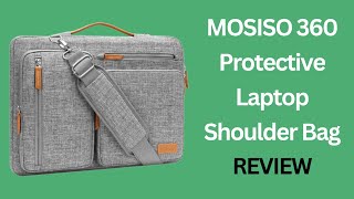 MOSISO 360 Protective Laptop Shoulder Bag Compatible with MacBook Pro Review [upl. by Madriene482]