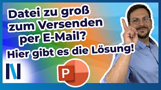 PowerPoint für Senioren Präsentationen komprimieren und per EMail versenden [upl. by Ococ644]