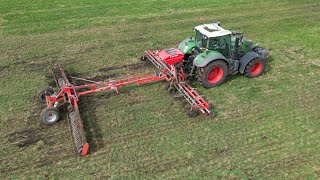 FENDT 718 mit GÜTTLER Mayor auf der Wiese  4K [upl. by Seek]