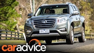 2017 Great Wall Steed 4x4 Diesel review  CarAdvice [upl. by Fisher]