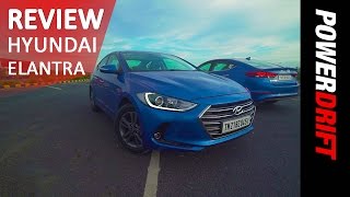 Hyundai Elantra  Review  PowerDrift [upl. by Ahseele501]