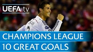 10 great goals from the 201415 UEFA Champions League [upl. by Dominik]