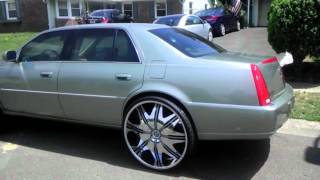 1st nu Cadillac DTS on 28s [upl. by Dolphin526]