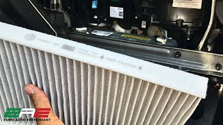 How To Replace Cabin Air Filter In Alfa Romeo Stelvio Quadrifoglio  StepByStep [upl. by Noreik405]