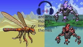 Antiaris mod all boss themes [upl. by Salkin]