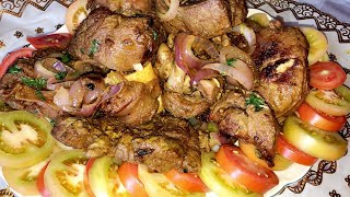 How to make the best Cooked lamb meat l Simple Grilled Lamb Somali style Gekochtes Lamm felisch [upl. by Gregrory]