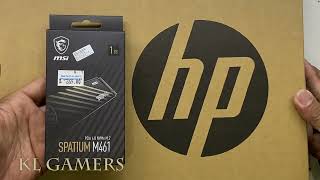 HP Pavilion 15fd0057TU Notebook Laptop Unbox Upgrade MSI SPATIUM M461 1TB NVMe SSD [upl. by Anuahsat809]