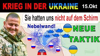 15Okt GENIAL  NEBELWAND deckt ukrainischen PANZERVORSTOSS  UkraineKrieg [upl. by Assiluj]