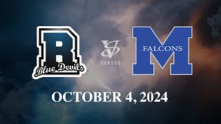 Football  Mashpee vs Randolph 10424 [upl. by Adnyc]