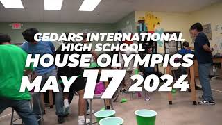 Cedars International High School House Olympics Energy In 14 Seconds [upl. by Yorled]