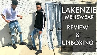 Lakenzie Menswear Track Jeans Try On amp Review [upl. by Barsky]