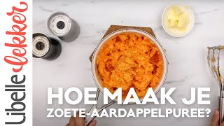 Hoe maak je zoeteaardappelpuree [upl. by Everick404]