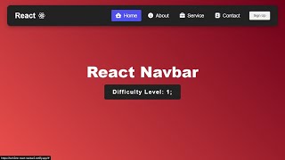 React Navbar Tutorial  Responsive Navbar in React JS Advance [upl. by Giwdul]