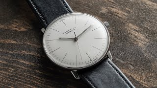 Junghans Max Bill Automatic Review  The Best Looking Dress Watch For 1000 [upl. by Brina]