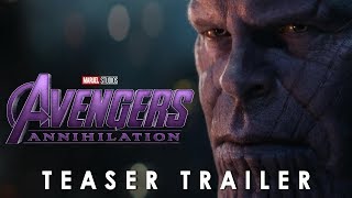 Maruel Studios Avengers Annihilation Teaser Trailer [upl. by Normalie]