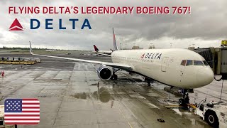 REVIEW  Delta Air Lines  Atlanta ATL  Orlando MCO  Boeing 767300ER  Economy [upl. by Ecila17]