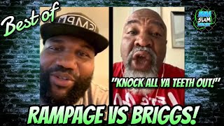 🔥🥊 Best of Rampage Jackson Vs Shannon Briggs Roasting amp Trash Talking MMA Vs Boxing 🥊🔥 [upl. by Jewelle327]