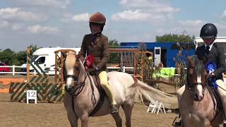 Thistledown Funfair qualifying HOYS full round NOE 2018 [upl. by Llebanna]