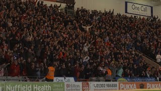 Red amp White Army take over Doncaster [upl. by Sidnac]