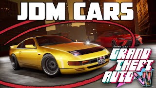 GTA 6 JDM Cars  90s Models that we need to have [upl. by Amron]