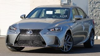 2017 Lexus IS 200t FSport  Walkaround [upl. by Crescantia]