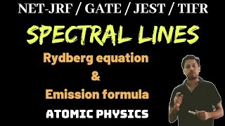 Atomic Physics Rydberg Equations and Emission Formula of Hydrogen SpectrumHindi POTENTIAL G [upl. by Fredela]