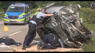 Schwerer Verkehrsunfall A40 Kerken [upl. by Formenti]