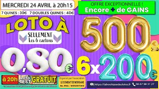 LOTO MAYA en LIVE du Mercredi 24 Avril 2024 [upl. by Katuscha]