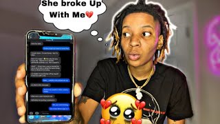 TEXTING ANOTHER GIRL PRANK ON GF [upl. by Ailimat]