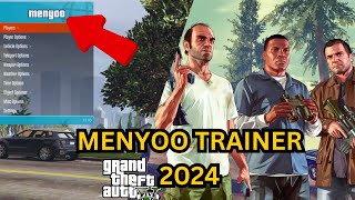 How to Install MENYOO TRAINER in GTA 5  LATEST VERSION 2024  GTA 5 Mods 2024  HindiUrdu [upl. by Nwahsiek]