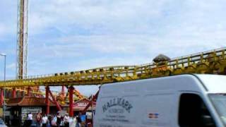 Fantasy Island Skegness Big Rollercoaster 1 [upl. by Bogusz]